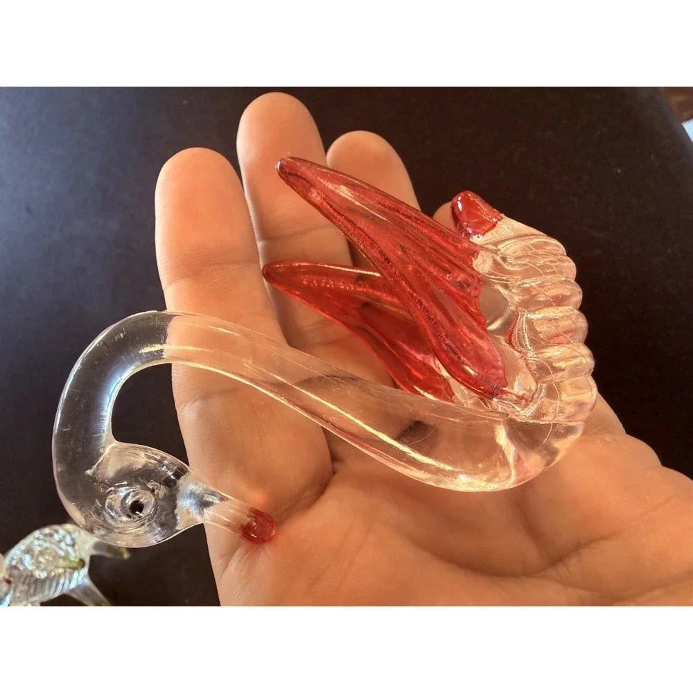 Vtg 1970 Clear Lucite Plastic Animals 1.5
